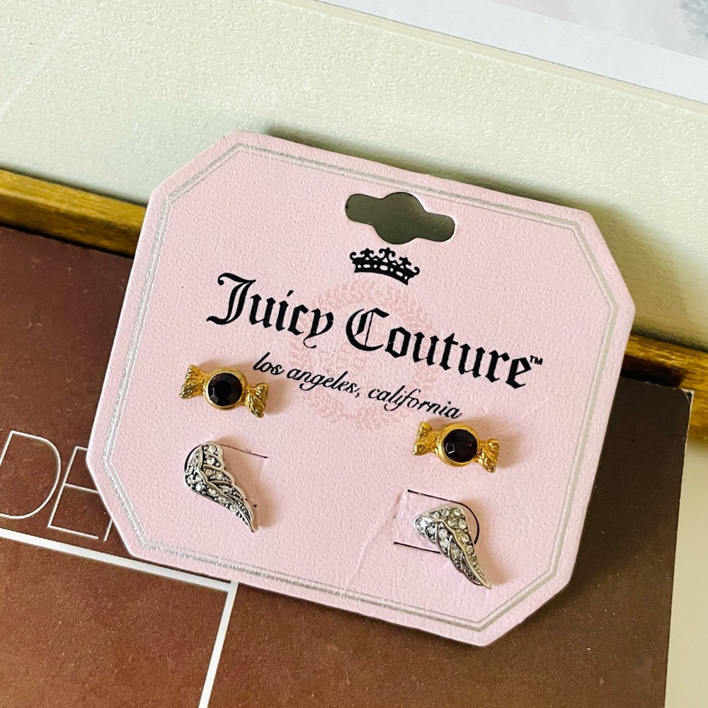 Vintage Juicy‎ Couture Earrings Set